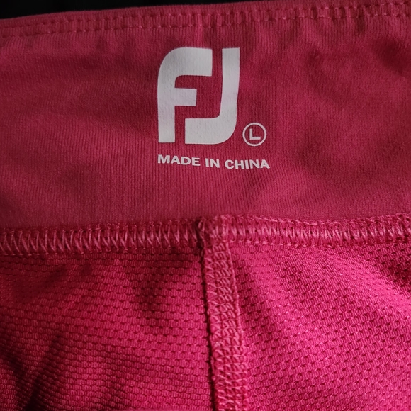 FootJoy Women's Vibrant Pink Athletic Skort Size Large - Picture 5 of 6